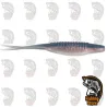 Vinilo NetBait Super Twitch Jr Pro Blue Red Pearl | DRM Fishing