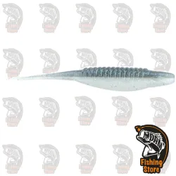 Vinilo NetBait Super Twitch Jr Grey Ghost Magic | DRM Fishing