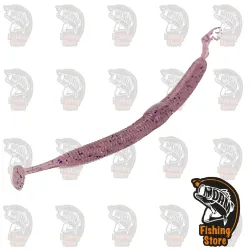 Molix Sneaky Worm 5” 313 Cinnamon Purple Black | DRM Fishing Store