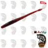 Vinilo AGR Motion Worm Red Bug | DRM Fishing Store