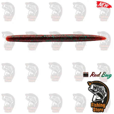 Vinilo AGR Baits Still Worm 4" Red Bug | DRM Fishing Store