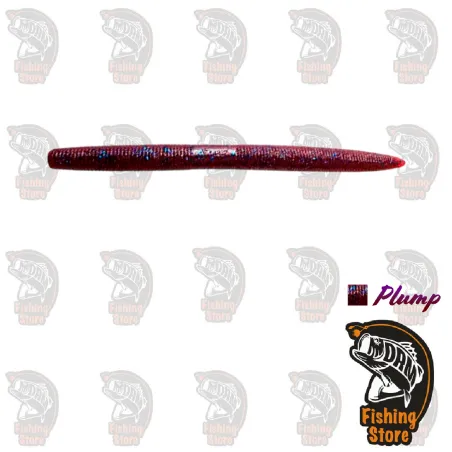 Vinilo AGR Baits Still Worm 4" Plum | DRM Fishing Store