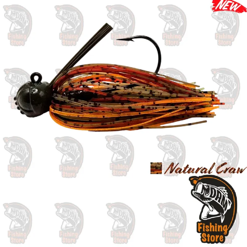 Football Jig Tungsteno AGR Baits 3/8 oz Natural Craw | DRM Fishing