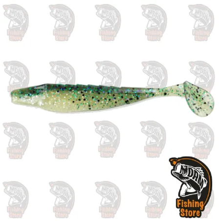 Vinilo Missile Baits Shockwave 4.25" Army Green Flash | DRM Fishing