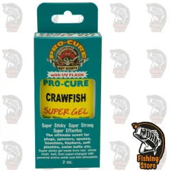 Atrayente Pro-Cure Super Gel Crawfish 2 OZ | DRM Fishing Store