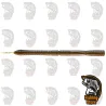 YUM Gadget Worm 5" Dirt Purple | Vinilo Neko Rig - DRM Fishing
