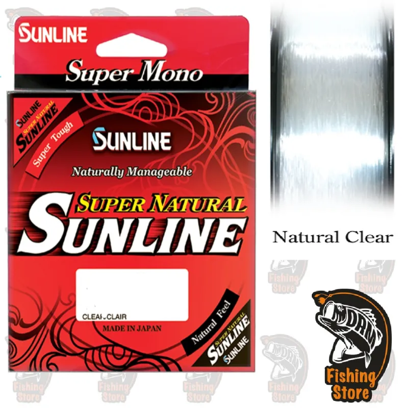 Monofilamento Sunline Super Natural 16 LB | DRM Fishing Store