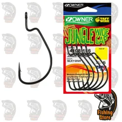 Anzuelo Owner Jungle Wide Gap 3/0 Reforzado 4108-136