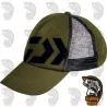 Gorra Daiwa Estilo Trucker Kaki Logo Negro CA258647