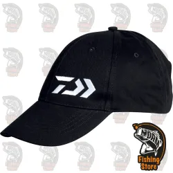 Gorra Daiwa Negro Logo Blanco Bordado CA258579