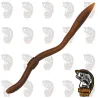 Vinilo Spro FreeStyle Twitch Worm 106mm Natural Brown