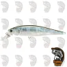 Jerkbait Lucky Craft Pointer 100 Sp Aurora Black