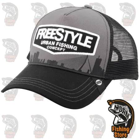 Gorra Spro FreeStyle Trucker Cap Grey Urban Fishing