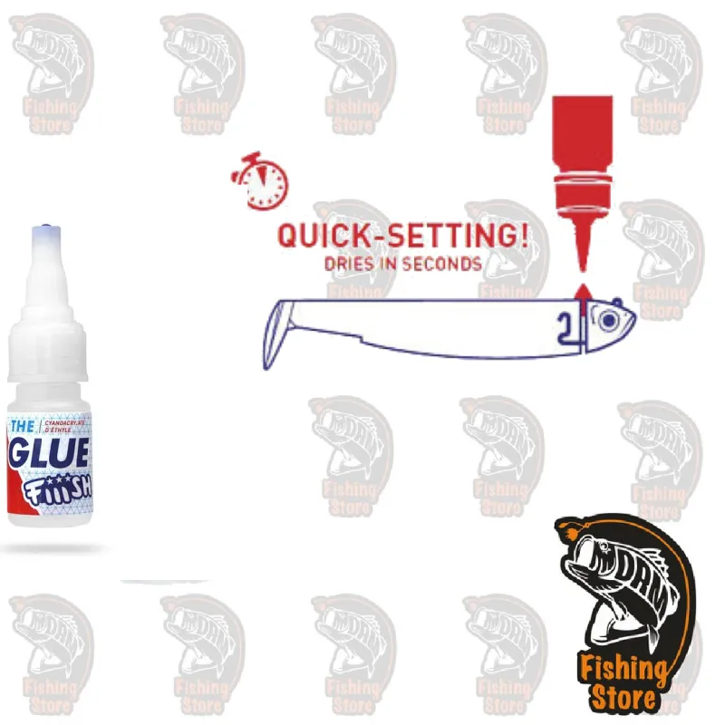 egamento Fiiish The Glue 10g para Vinilos | DRM Fishing