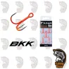 Anzuelo BKK Spear 21-UVO Talla 2/0 Orange UV (5 uds)