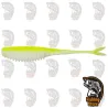 Vinilo Ever Green Bull Point Shad 4.5" #175 White Chart