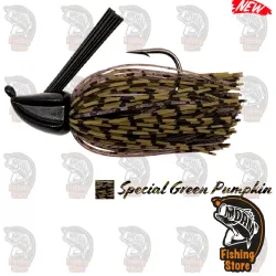 AGR Baits Flipping Jig 1/2 oz Special Green Pumpkin | DRM