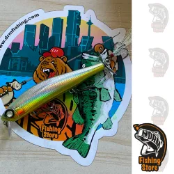 Señuelo Hart Propeller Minnow 104F GO Superficie