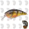 Spro Ikiru Naturals Tri Crank 65 Perch 15g | DRM