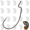 Anzuelo BKK Offset Worm EWG 3/0 (6uds) | DRM Fishing