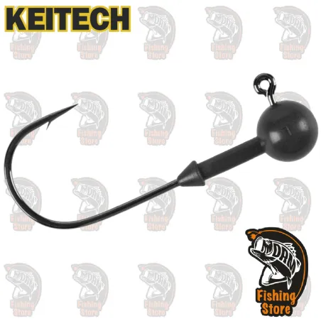 Cabeza Tungsteno Keitech Super Round Jig Head 2/0 1/4oz | DRM