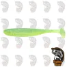 Vinilo Keitech Easy Shiner 4.5 424T Lime Chartreuse | DRM Fishing