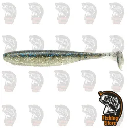 Vinilo Keitech Easy Shiner 4.5 418T Bluegill Flash | DRM Fishing