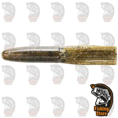 Keitech Salty Core Tube 4.25" 101 Green Pumpkin PP