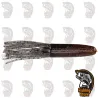 Keitech Salty Core Tube 4.25" 500C Smoky Crawdad